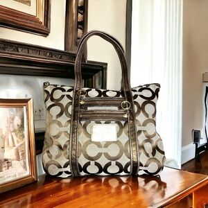 Coach Bags Coach Poppy Op Art Glam Tote Poshmark